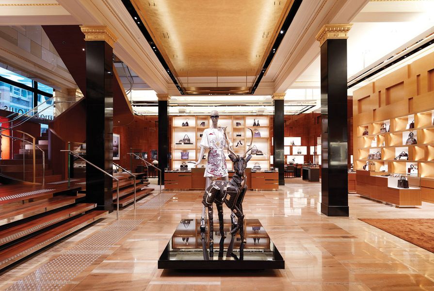 The Louis Vuitton Store at Pacific Place unveils its new look