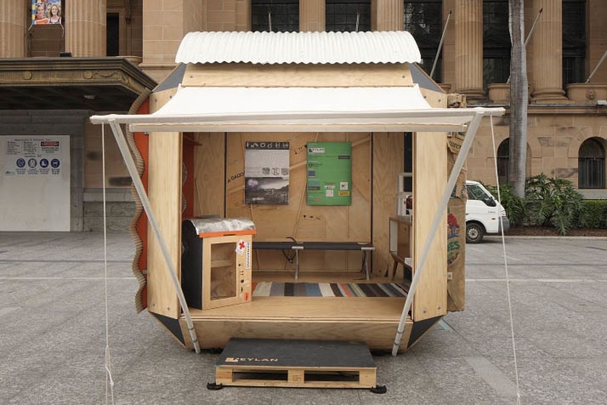 Emergency Shelter Exhibition Melbourne ArchitectureAu