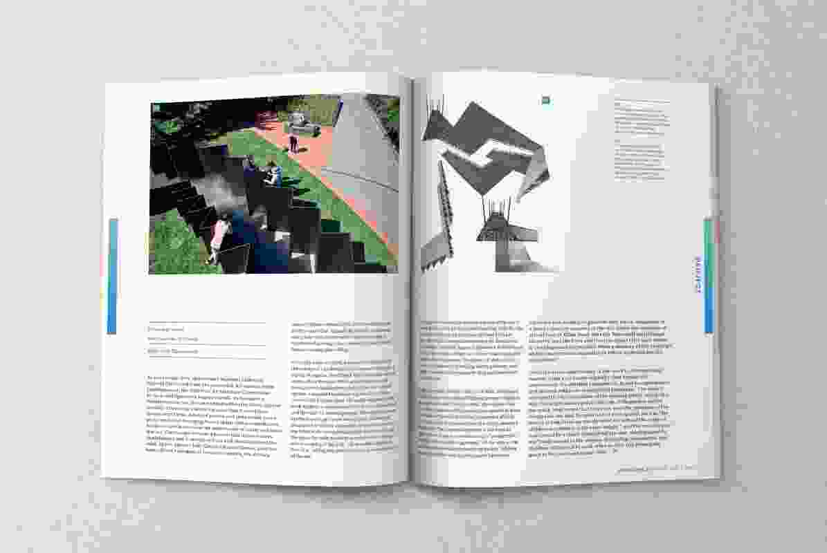 A spread from the May 2019 issue of Landscape Architecture Australia.