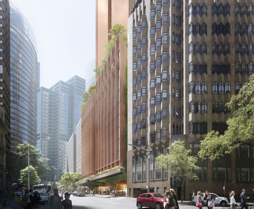 Woods Bagot wins competition for 55-storey hotel in central Sydney ...