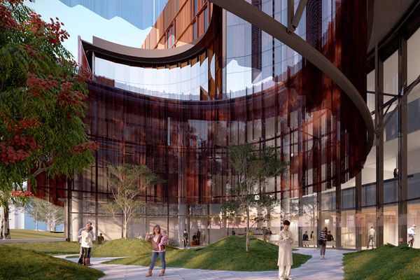 Victorian Heart Hospital by Conrad Gargett and John Wardle Architects in joint venture.