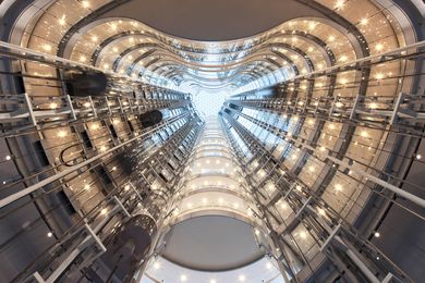 Skylight inside 1 Bligh Street by Architectus and Ingenhoven Architects.