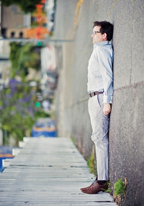 Highly commended: <em>Portrait of an Architect Callan Bennett</em> by Agnieszka Davis of Agi Davis Photography. Image shows architect Callan Bennett of Cottee Parker Architects.