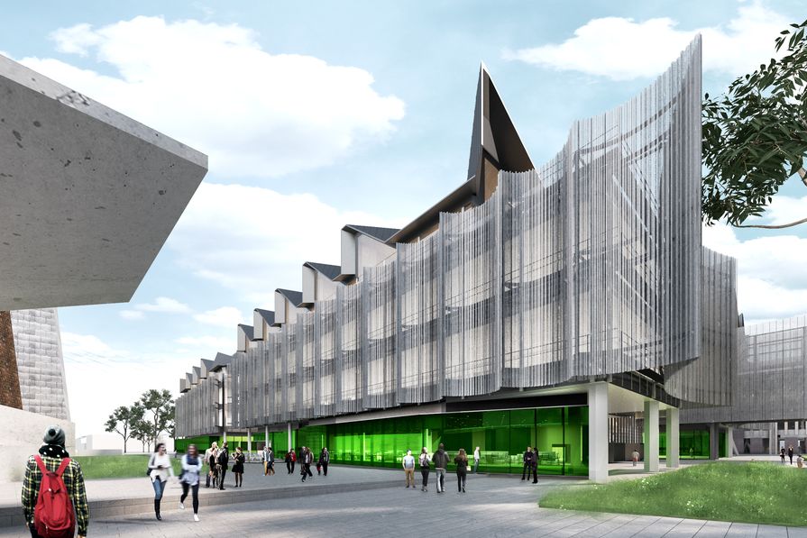 John Wardle Architects' 'gateway' building for Monash University