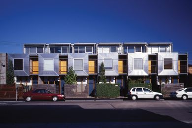 Richmond Townhouses in Melbourne by Rossetti Architects (winner of the Institute’s Robin Boyd Award for Housing, 1995).