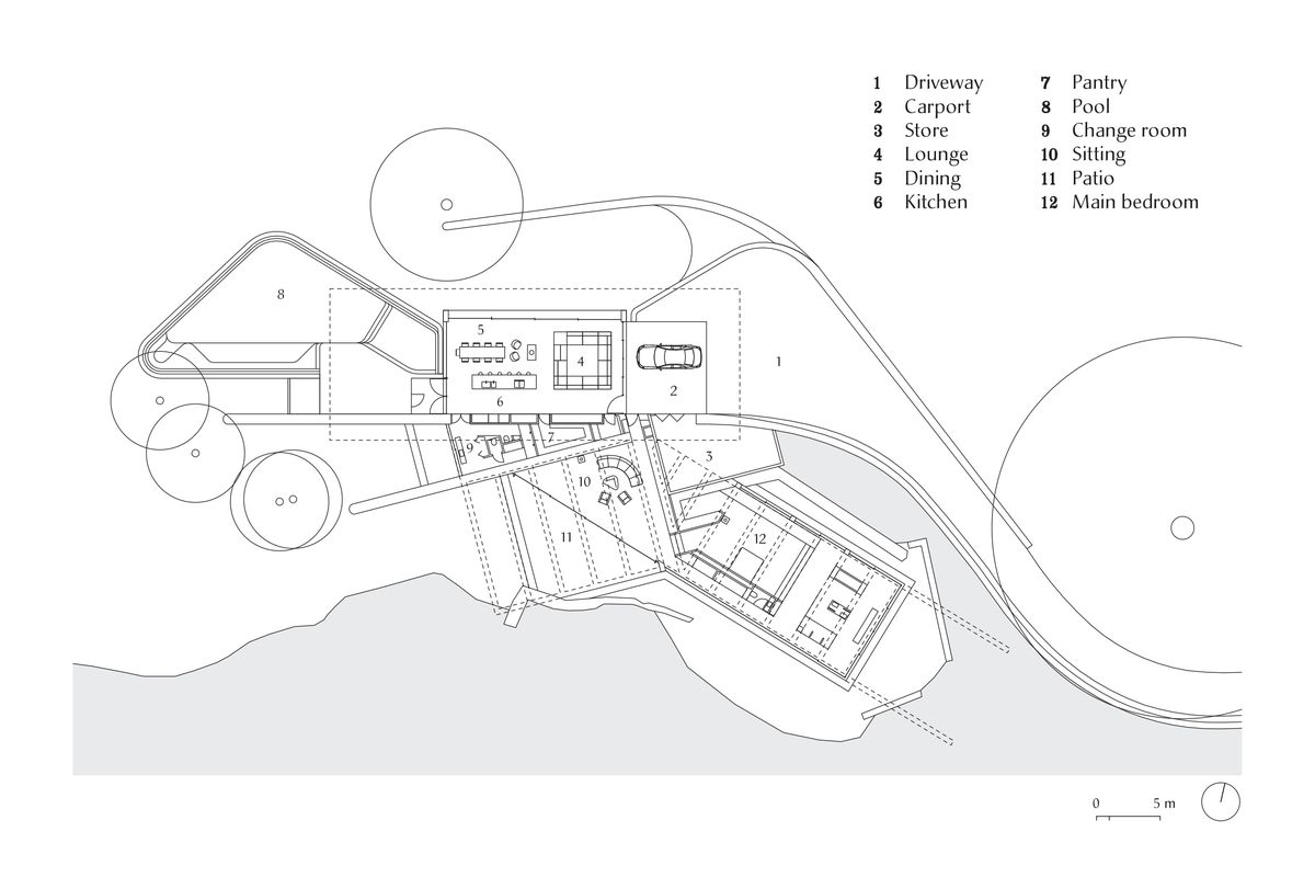 A Powerful Form Lune De Sang Pavilion Architectureau