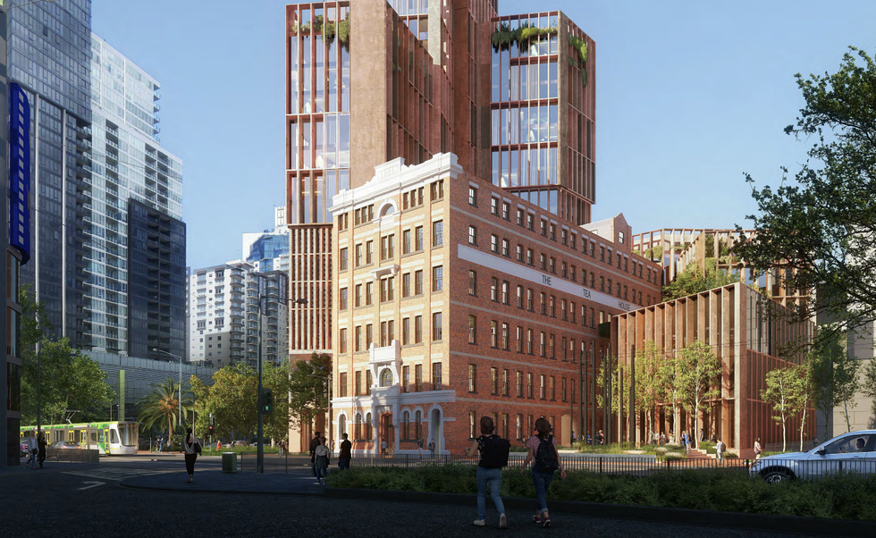 Historic Melbourne tea house to be revamped ArchitectureAU
