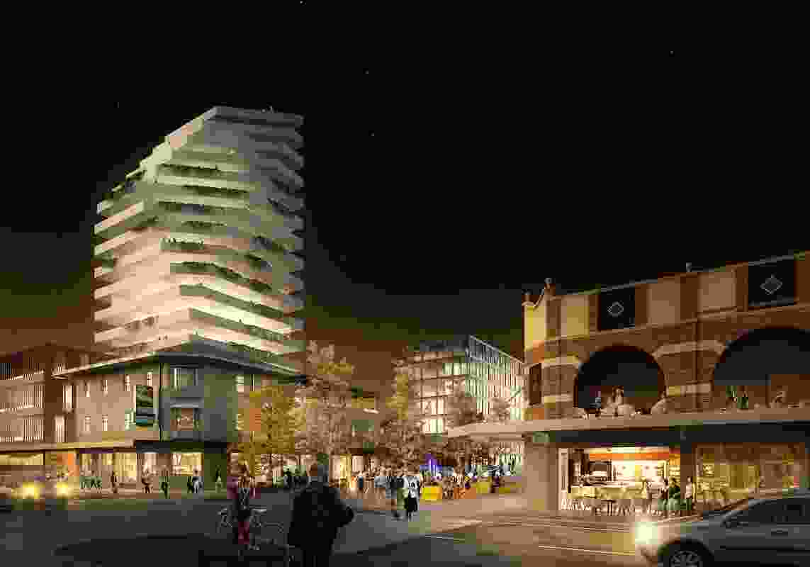 K2K proposal – Middle Street Mall, Kingsford by JBA Urban Design and Planning, Stewart Hollenstein Architecture and Urban Design, Arcadia Landscape and Natural Systems, The Transport Planning People and Jess Scully.