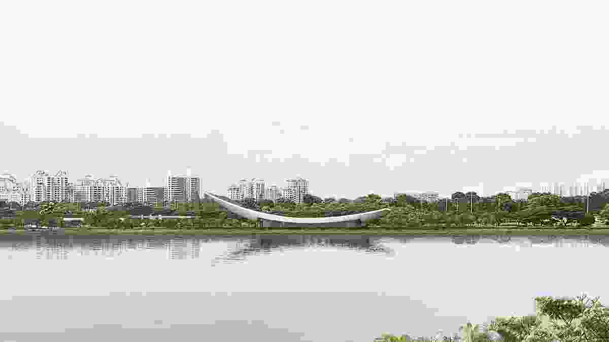 Singapore Founders Memorial proposal by DP Architects.