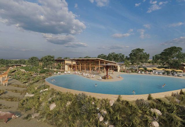A development application has been filed for a swimming pool, events centre and vacation cabins at the Taronga Western Plains Zoo in Dubbo, New South Wales.