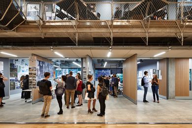 Studios at the Melbourne School of Design by John Wardle Architects and NADAAA.