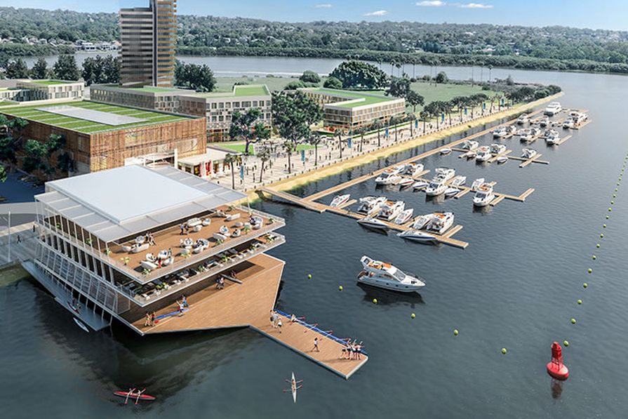 sydney’s wentworth point rowing club concept plan approved