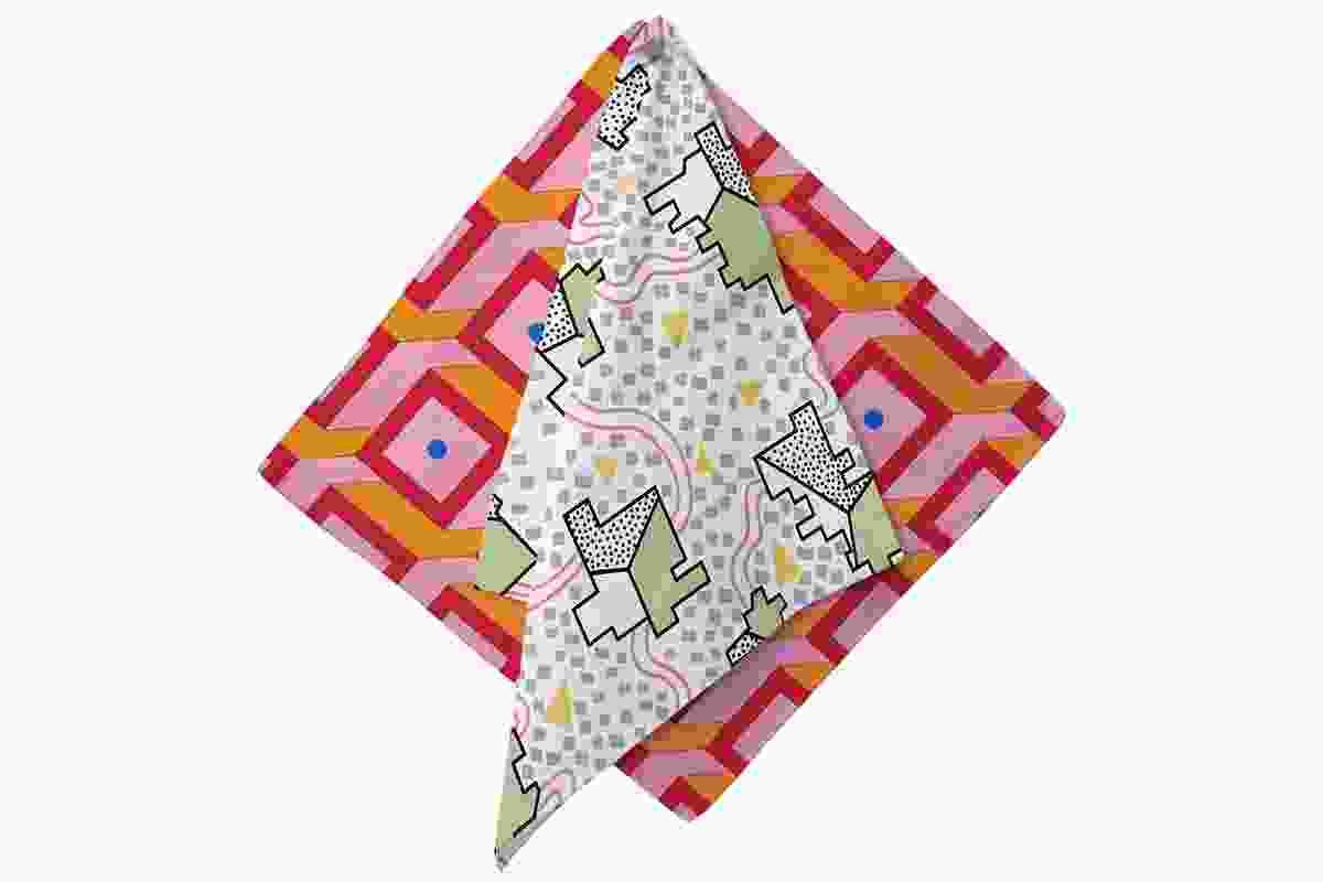 Handkerchief set – part of the collaboration with Memphis Group.