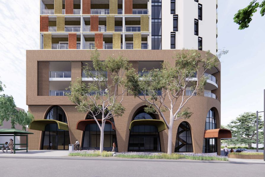 Perth homeless housing tower for approval ArchitectureAU