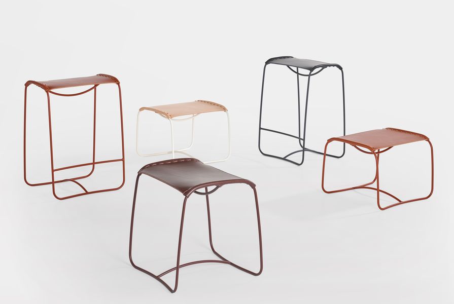 Perching stools by StudioIlse for Artifort.