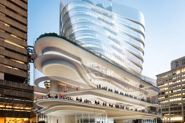 The proposed UTS Building 2 designed by FJMT.