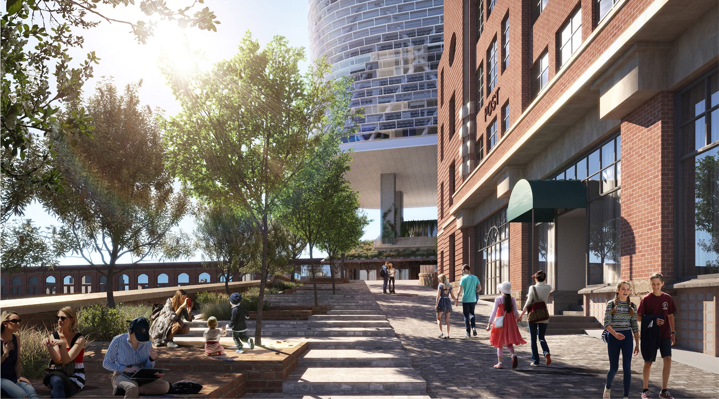 World’s tallest hybrid timber tower approved | ArchitectureAu