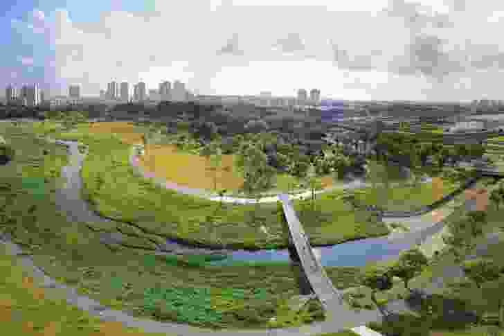 World Landscape of the Year at WAF 2012 - Kallang River Bishan Park by Atelier Dreiseitl.