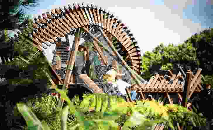 The Ian Potter Children’s Wild Play Garden by Aspect Studios (NSW), award winner in the Urban Planning/Landscape Architecture category.