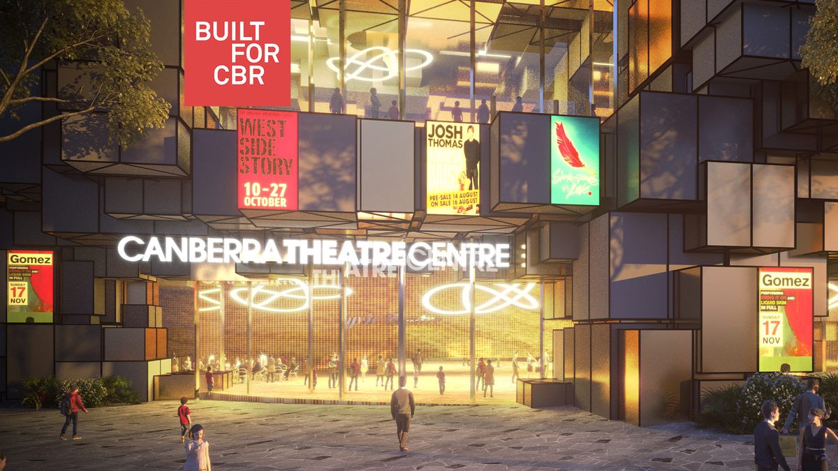 Canberra Theatre Centre To Be Redeveloped Architectureau