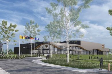 The Hawthorn Hawks Australian Football League (AFL) team will soon flock to a new home ground, with construction now underway at their new grounds.