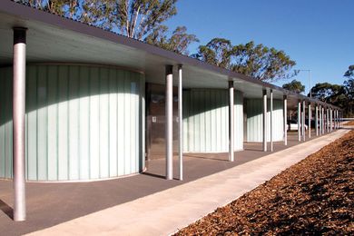 Jock Comini Reserve Amenities by Kerstin Thompson Architects.