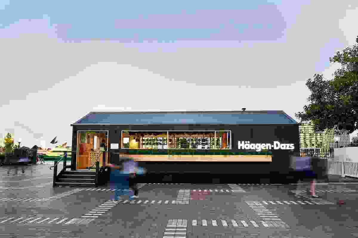House of Häagen-Dazs (Federation Square, Melbourne and The Rocks, Sydney) by ArchiBlox
