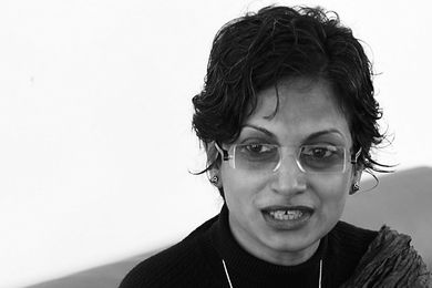 Architect Marina Tabassum, guest speaker at Making 2014 in Perth. 