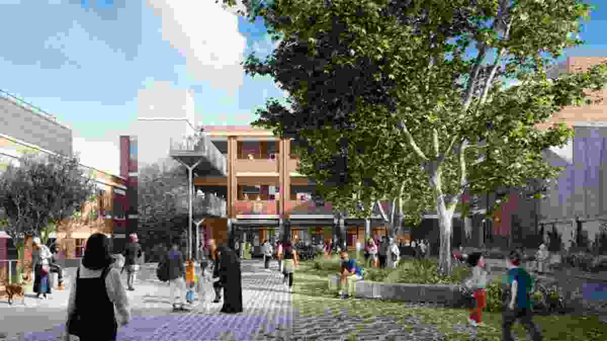 The Collingwood Arts Precinct, designed by Fieldwork with Simone Bliss Landscape Architecture.