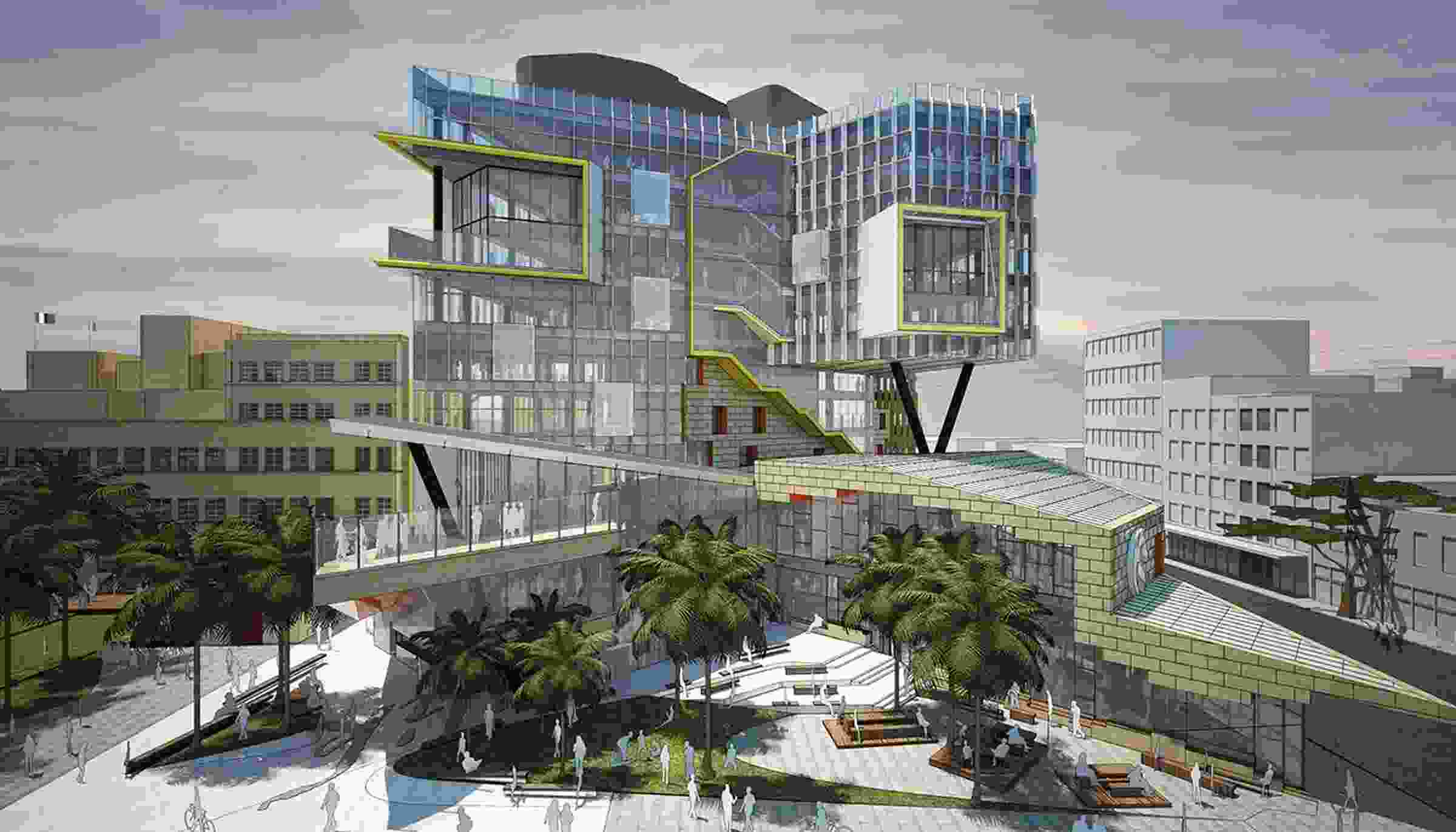 University of Newcastle's new city campus building | ArchitectureAu