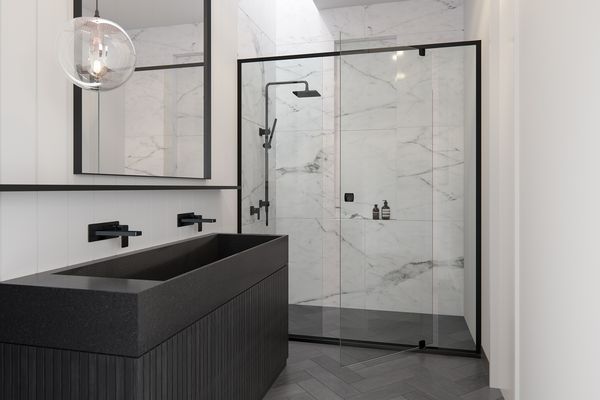 Stegbar goes back to black with new monochrome shower screens