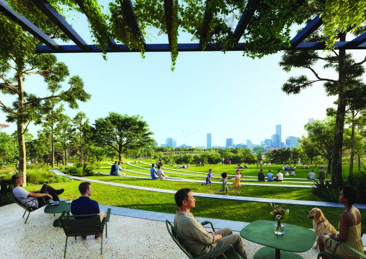 The plan includes utilising hillsides for cultural and sporting events and festivals.
