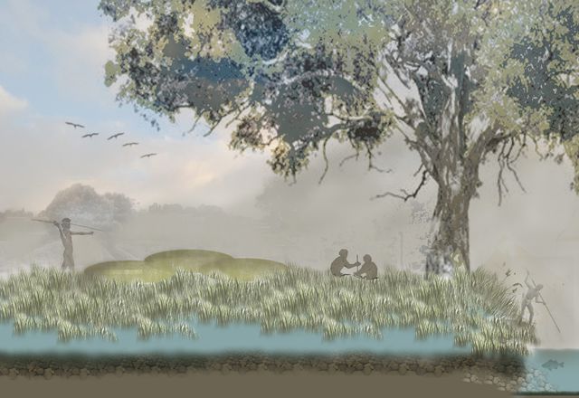 Prior to 1827, during the time the Wadawurrung tribe called Yollinko Park home, three middens were created on the site. Kardinia Creek was a clean freshwater stream surrounded by rich riparian vegetation.