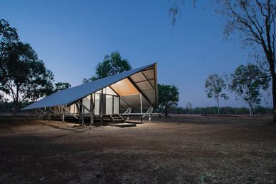 Fish River Ranger Accommodation by Design Construct, School of Art, Architecture and Design, University of South Australia.