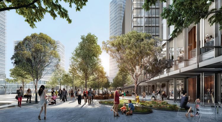 New York architect revises major Elizabeth Quay two-tower development ...