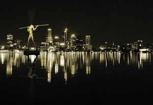 Noongar academic Len Collard has suggested that former Perth mayor Lisa Scaffidi’s idea for a “statue of liberty for Perth Water” should be Yagan (a Noongar warrior decapitated by white settlers) standing in the river with no head.