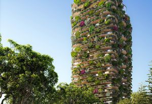Urban Forest tower in South Brisbane by Koichi Takada Architects.