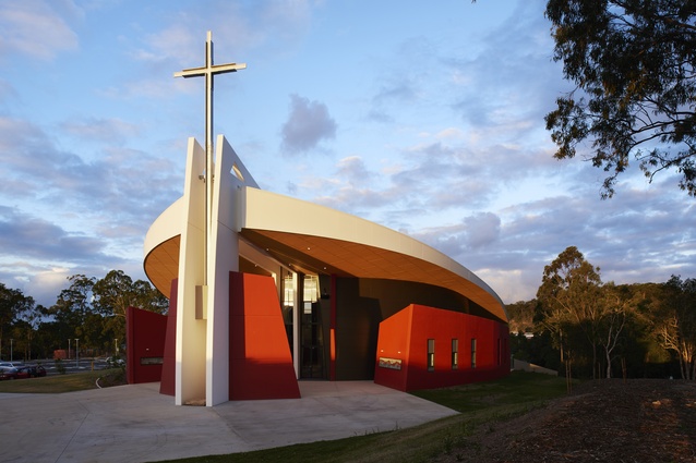 Mary, Mother of Mercy Church by Peddle Thorp.