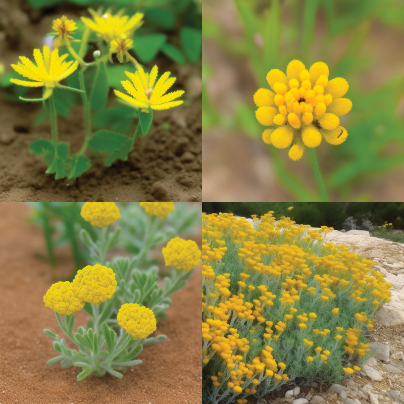Progression of an AI model being trained to more accurately represent plant species (C. apiculatum) in generated images.