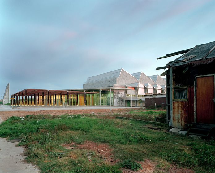 Red Location Museum in New Brighton,Port Elizabeth, South African by Noero Architects.