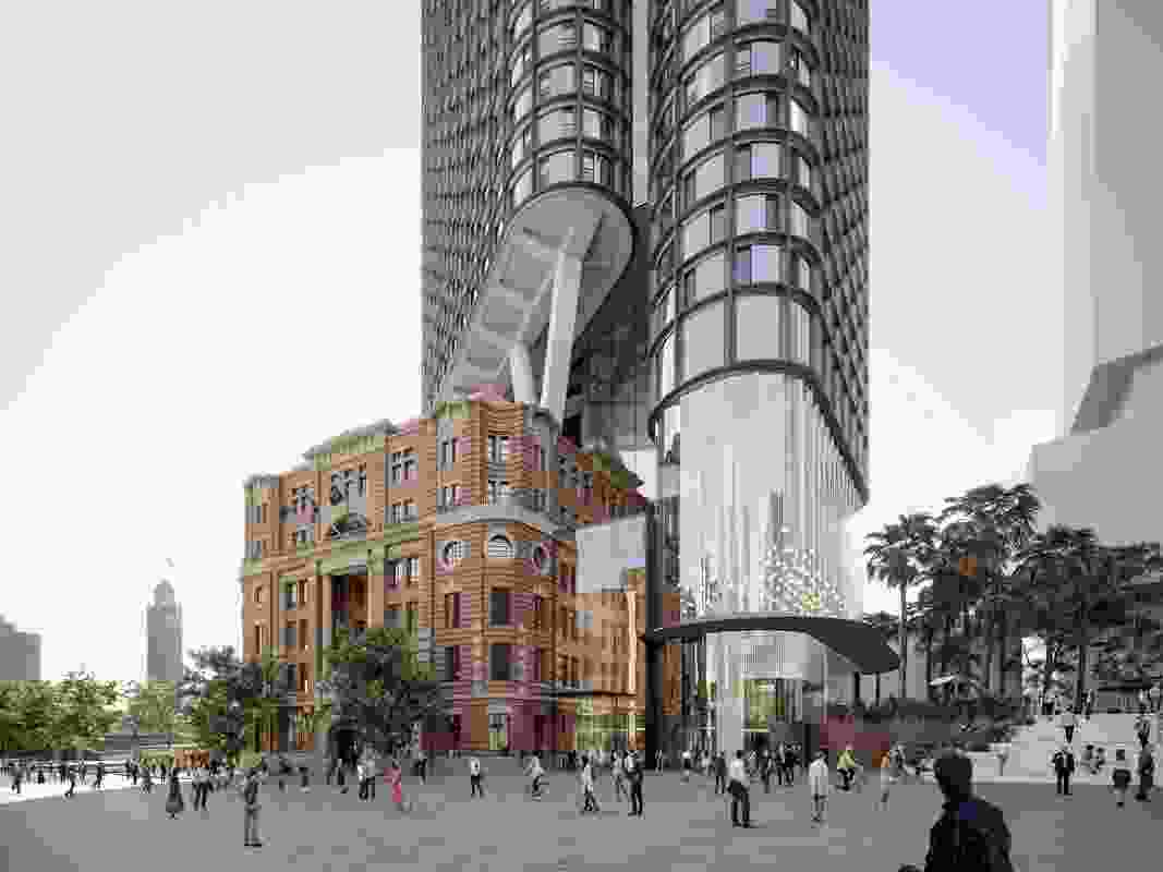 Designs for proposed development 'Toga Central' in Sydney's Tech Central.