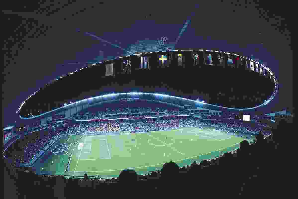 Sydney Football Stadium by Cox Architecture.