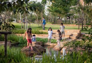 Chulalongkorn University Centenary Park in Bangkok by Landprocess.