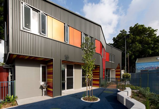 Robustly detailed with steel cladding for low maintenance.