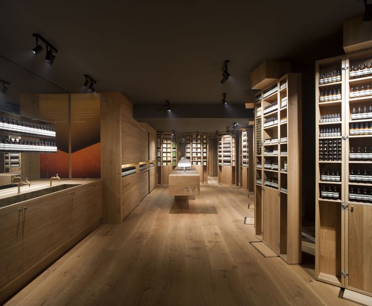 Snøhetta takes to the stage with Aesop Berlin | ArchitectureAu