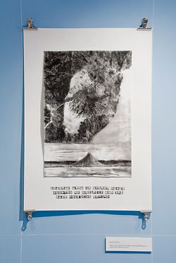 Map and Coastal Profile of Sydney, shewing Mt Prospect and the Blue Hillocks beyond by Katrina Simon.