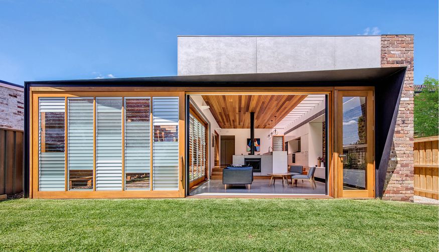 Garden pavilion Canada Bay House ArchitectureAu