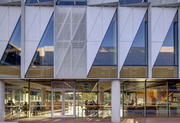 Buck College Mathematics and Student Center, designed by Architectus.