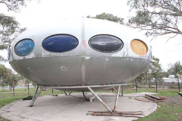 Call to heritage list prefabricated UFO house | ArchitectureAU