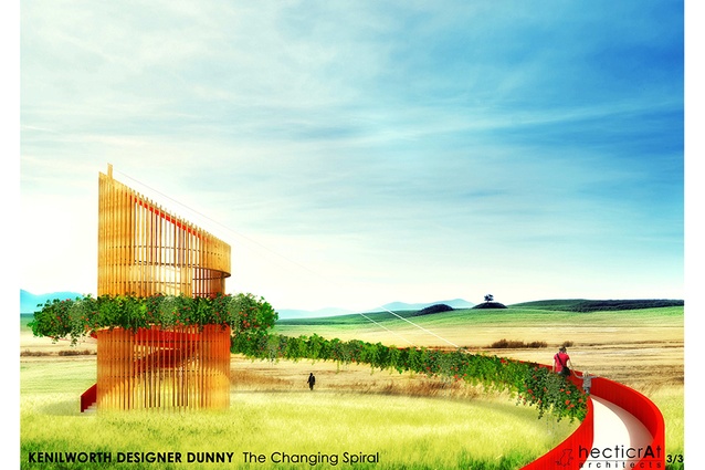 The Changing Spiral by Hecticrat Architects.